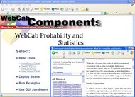 WebCab Probability and Stat (J2SE Ed.) screenshot